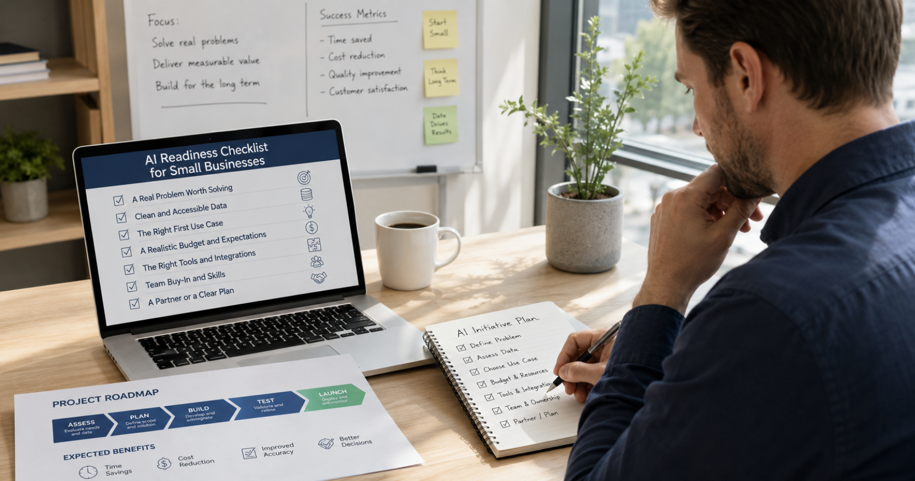 AI Readiness Checklist for Small Businesses - Xcelacore